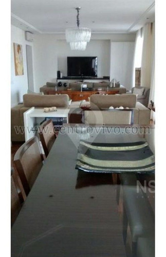 Imagem 1 de 15 de Apartamento Com 4 Suítes - 3 Vagas - 260m ² - Panamby - Ed562