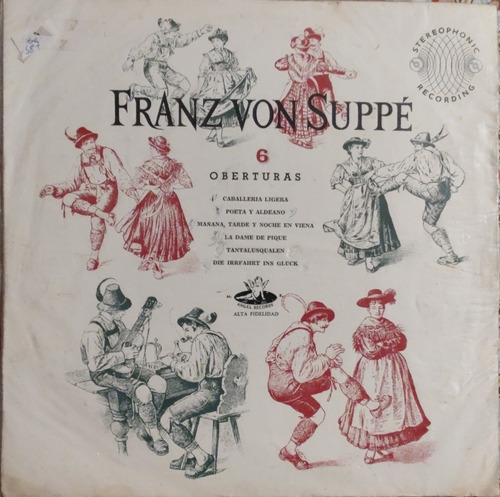 Cvinilo Lp  De  Franz Von Zuppe - 6 Oberturas  (xx587