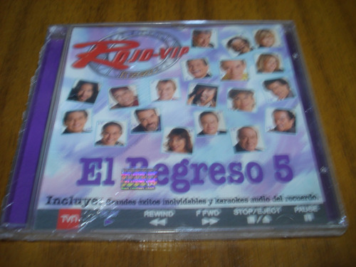 Cd Rojo / Rojo Vip (nuevo Y Sellado) Volumen 5