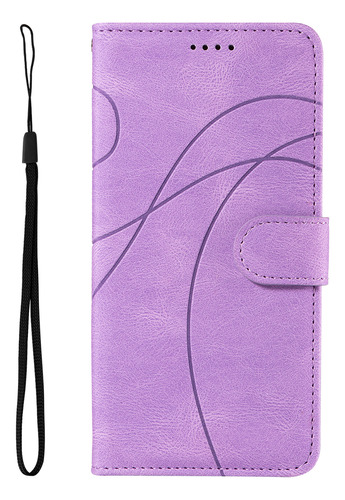 Funda De Piel Tipo Cartera Cards Solt Para Samsung Stand Cov