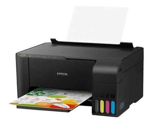 Imagen 4 de 10 de Impresora a color multifunción Epson EcoTank L3150 con wifi negra 220V