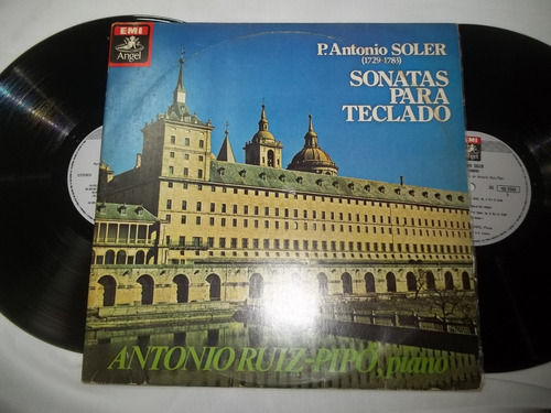 Lp Vinil - P. Antonio Soler - Sonatas Para Teclado