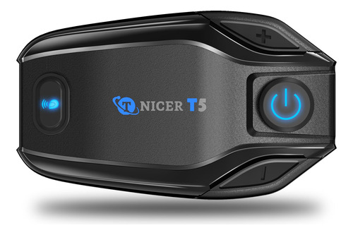 Tnicer Auriculares Bluetooth Para Motocicleta, Casco T5, Aur