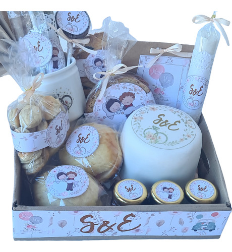 Desayuno Regalo De Bodas Personalizado A Domicilio