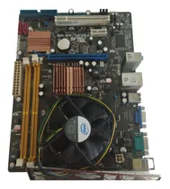 Comprar Kit Placa Mae Asus Lga 775 Ddr2 P5kpl-am -se Marrom