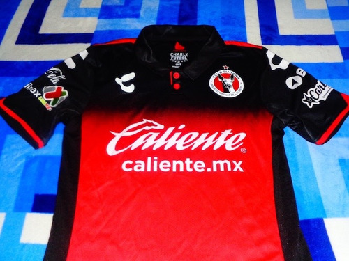 Xolos Jersey Match Worn Liga Mx Dia De La Bandera 16