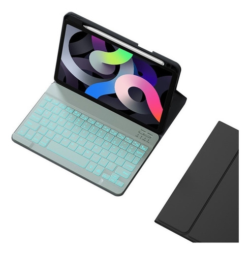 Funda Con Teclado Retroiluminado For iPad 9.7'' 5/6th/air