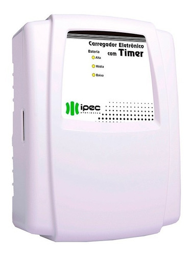 Fonte De Alimentação Ipec 12v 2a Carregador Com Timer