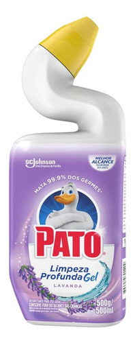 Desinfetante Pato Lavanda Limpeza Profunda Kit 3