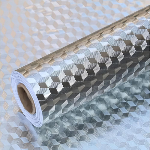 Soqool Creative Papel De Aluminio Para Salpicaduras De Cocin