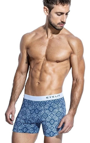 Boxer Eyelit Hombre Estampado Pack X3 Calzoncillo Art598/670