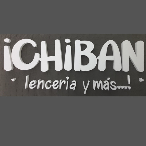 Imagen 8 de 10 de Letras Corporeas Polyfan Carteles Logos Tunombre