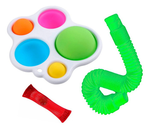 Stress Toys Pack X10 Juegos Sensoriales Antiestres E Ingenio