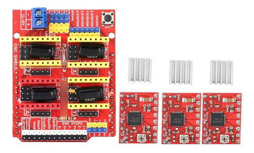 Expansion Accionamiento Maquina Grabado 3d Impresora Cnc 4