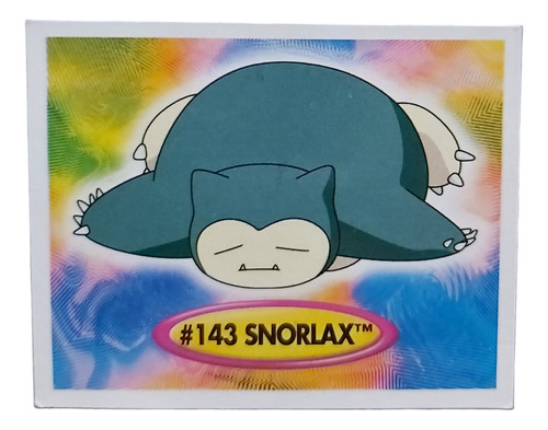 Figurita Snorlax Album Pokemon 2