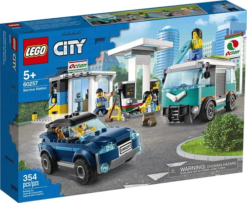 Set De Construcción Lego City Service Station 60257 Para Niñ
