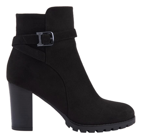 Bota Vestir De Plataforma Yaeli Negro Mujer 3108