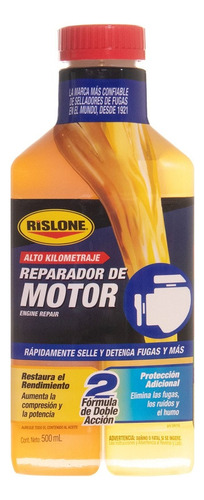 Aditivo Motor Rislone 500 Ml Reparador Motor