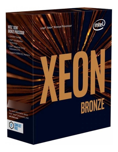 Procesador Intel Xeon Bronze 3206r De 8 Núcleos Y  1.9ghz