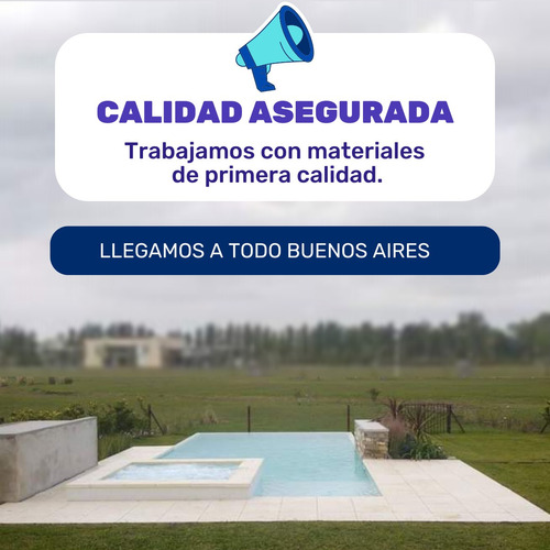 Imagen 5 de 6 de Piscina · Pileta Hormigon Todo Bs.as.| 6x3 7x3 8x4 10x6 10x5