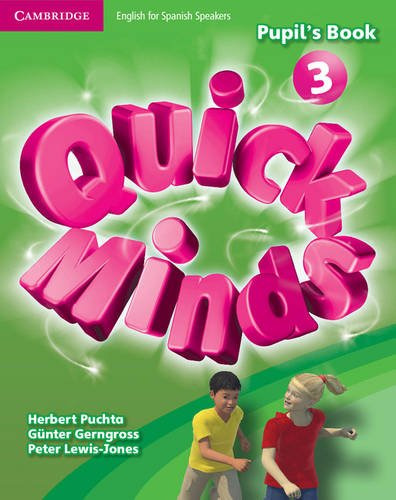 Libro Pri 3 Quick Minds Pupils Book Primaria De Vvaa Cambrid