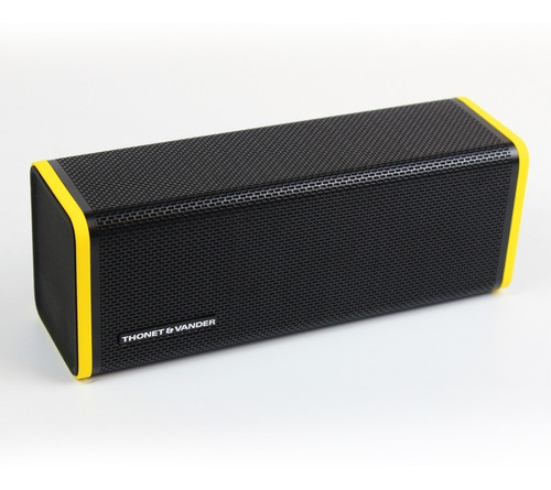 Parlante Bluetooth Portatil Thonet Vander Frei 8 Hs Bateria Color Black/Yellow