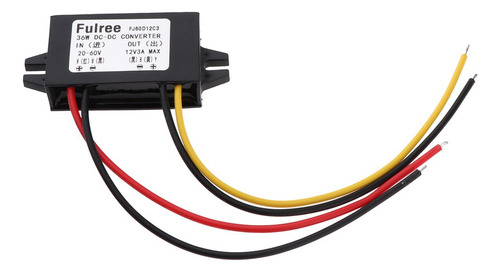 2x Regulador Convertidor Dc/ Dc 20-60v Stepdown A 12v 3a .