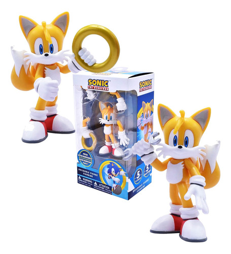 Boneco Sonic The Hedgehog Action Figure Montável 10cm