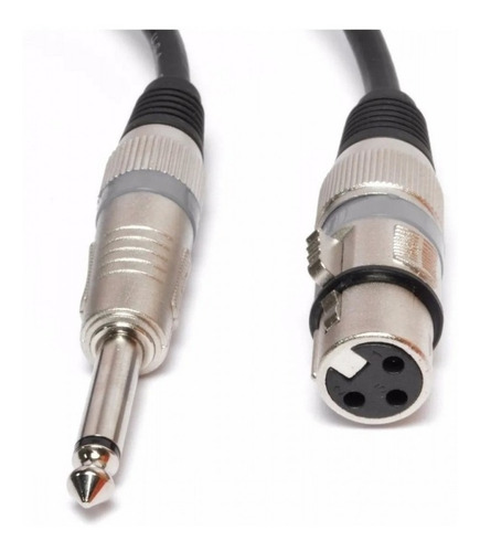 Cable Xlr Hembra / Ts Macho Canon-plug 6mts_-