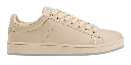 Zapatillas Topper Capitan Moda Urbanas Mujer Crema Pearl