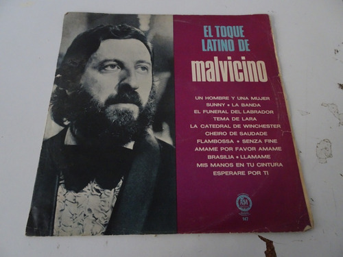Horacio Malvicino - El Toque Latino De - Vinilo Argentino D