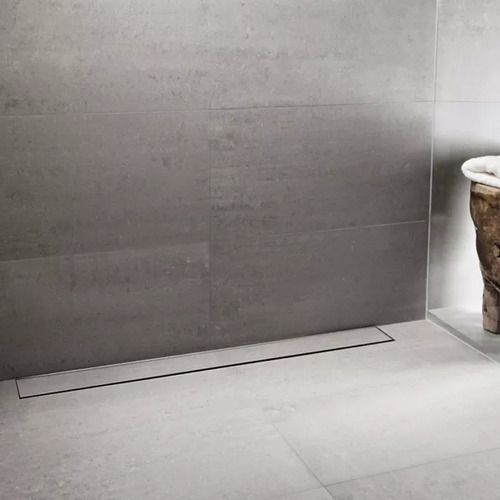 Ralo Linear Invisível Oculto 50cm Branco Tigre