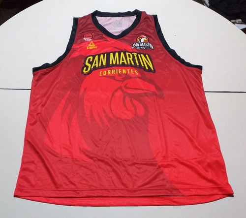 Camiseta San Martín De Corrientes Marca Peak Roja Talle Xl