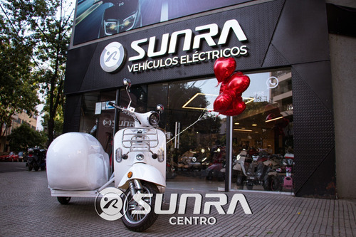 Imagen 8 de 21 de Moto Electrica Vintage + Sidecar / Unico En Sunra Centro / A