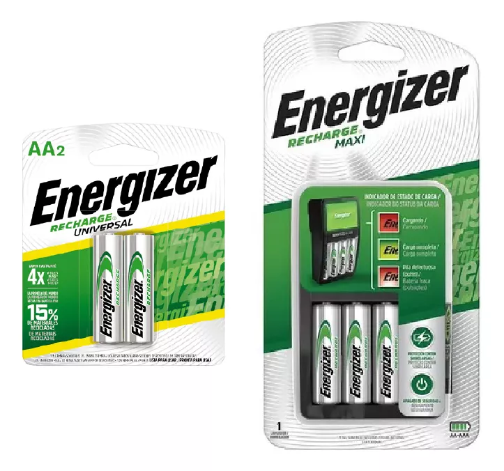 Tercera imagen para búsqueda de pilas recargables energizer