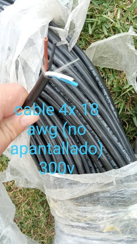 Cable De Control 4c X 18 Awg  (no Apantallado) , Pltc