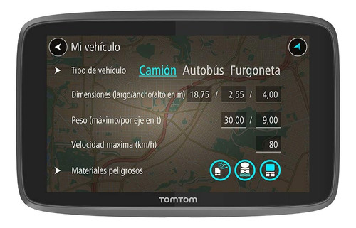 Tomtom Go Professional 520, Navegación