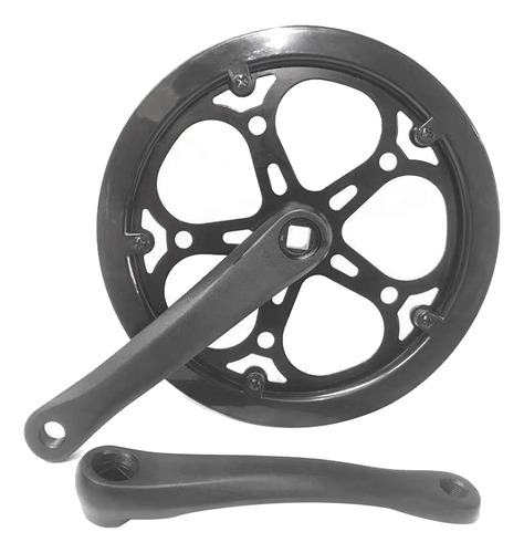 Juego De Bielas Para Bicicleta Plegable 52t 170mm