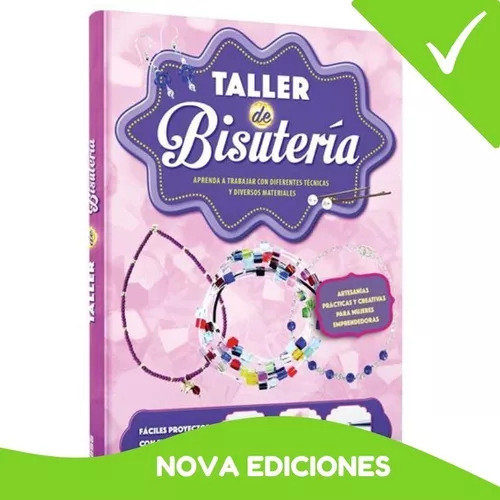 Libro Paso A Paso De Taller De Bisutería. Nuevo Y Original