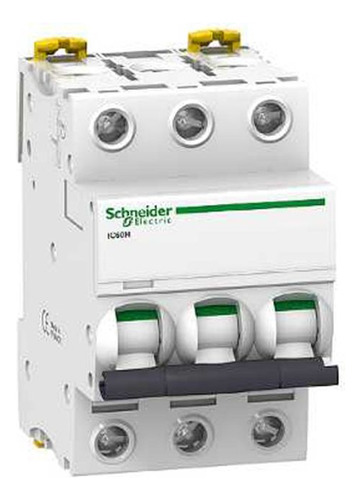 Interruptor Automatico 3p 63a 15ka Ref A9f87363 Schneider
