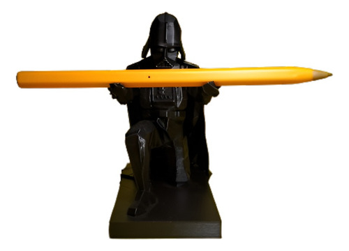 Portaplumas De Darth Vader De Escritorio | 10cm De Altura