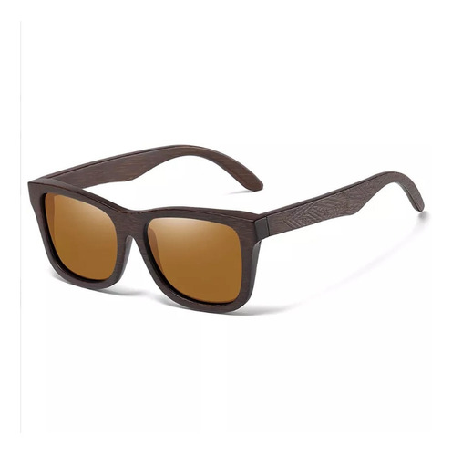 Oculos De Sol Madeira Bambu Polarizado Protección Uv