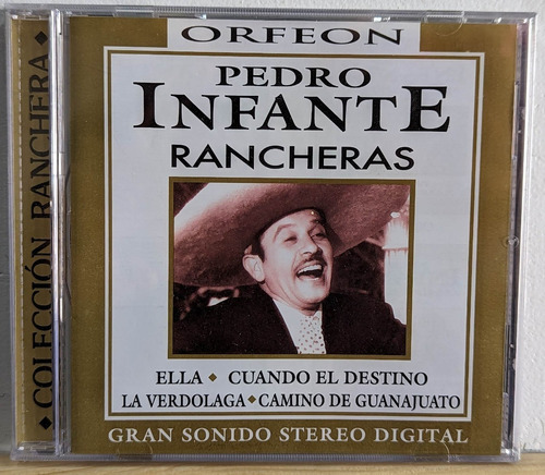 Pedro Infante Rancheras (cd) Nuevo Sellado