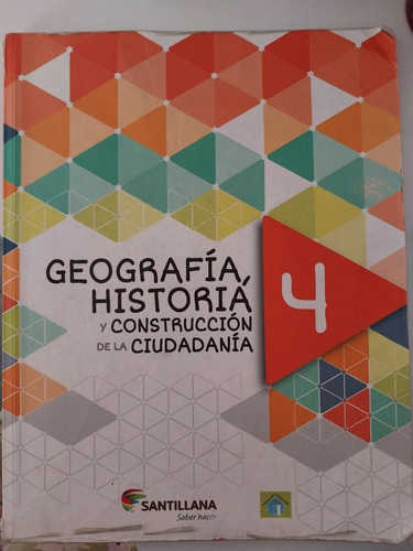 Libro Geografía Historia 4 Santillana