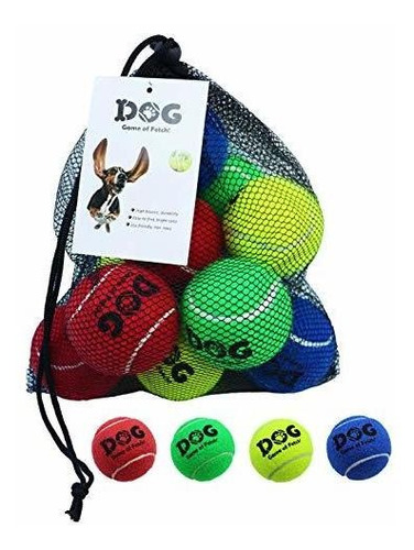 Ama Sport Dog Pet Tennis Balls Toys Orange Colour