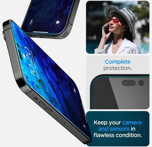 Protetor De Tela Spigen Ezfit Glastr Iphone 15 Pro Max C/2