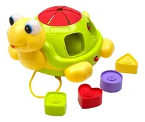 Comprar Tortuga De Encastre Con Diversas Piezas Y Sonido - Baby Innovation Color Verde claro