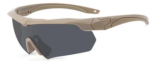 Lente Táctica Militar 3pcs Accesorios Gafas De Protección Uv