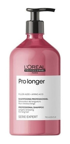 Loreal Pro Longer Shampoo Prolonger Renova Fibra 750ml