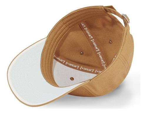 Gorra Capslab Lisa Linea Colorz Original Camel Único Lisa